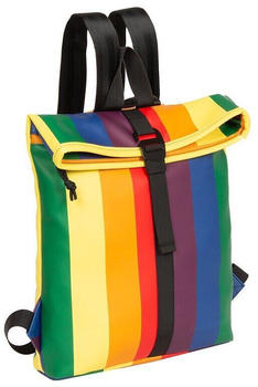 New Rebels Mart Los Angeles Rolltop Backpack 7L rainbow