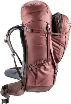 Deuter Voyager 60+10 SL (2024) caspia/raisin – Durchdachte Ausstattung für maximalen Komfort