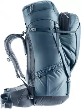 Deuter Voyager 65+10 (2024) atlantic/ink – Erweiterbare Kapazität und organisierte Aufteilung für Reisende