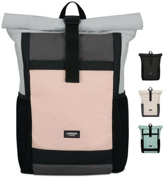 Larkson Rolltop Backpack No 2 pink/grey