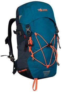 Trollkids Kids Fjell Trekker 15 atlantic blue/dark navy/glow orange