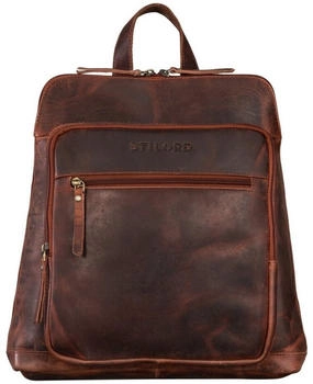 STILORD Camden Backpack 14,1" porto cognac