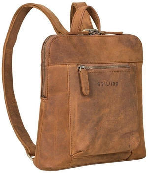 STILORD Marlene City Backpack 26 cm tan/dark brown