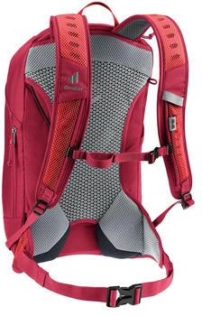 Deuter AC Lite 17 (2025) cherry/masala – Durchdachtes Design für maximale Bewegungsfreiheit