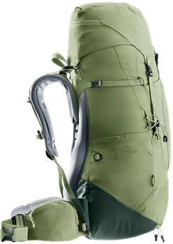 Deuter Aircontact Lite 45+10 SL (2025) grove/ivy – Durchdachte Ausstattung für maximalen Komfort unterwegs