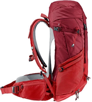 Deuter Futura Pro 36 (2025) masala/cherry – Durchdachte Organisation für maximale Flexibilität