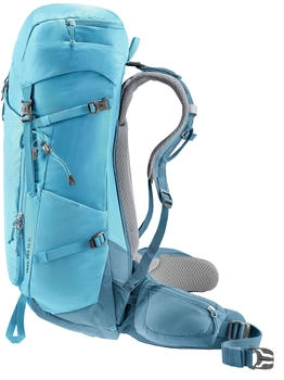 Deuter Trail Pro 34 SL (2025) lagoon/atlantic – Optimaler Tragekomfort für lange Touren