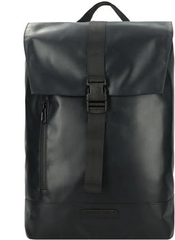 Greenburry Upcycled Tarpaulin Backpack (1184) black