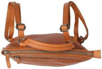 The Chesterfield Brand Harare City Backpack (C58-0331) cognac – Durchdachte Organisation für effizientes Stadtleben