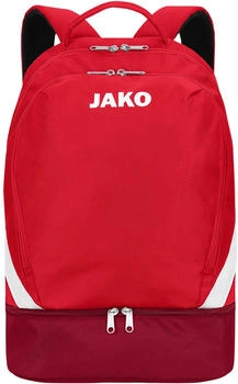 JAKO Iconic Backpack (1814) red/wine red