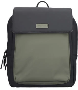 Rieker Ladies Backpack (H1649) leaf green/asphalt black
