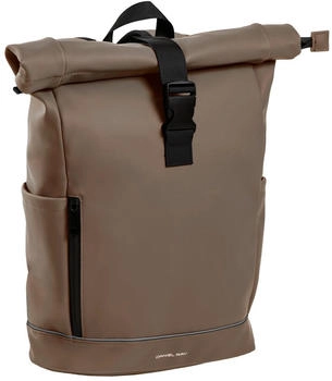 Daniel Ray Highlands Rolltop-Backpack (DR-1086M) taupe