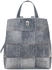 Desigual Mittelgroßer Rucksack in Flechtoptik Denim-Effekt