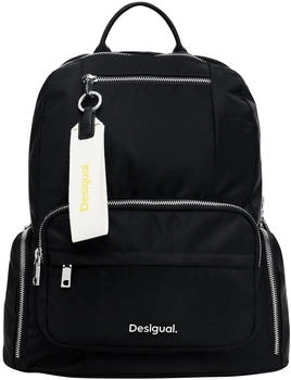 Desigual Mittlerer Nylon-Rucksack mit Taschen (24WAKY122000U)