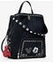 Desigual Mickey Mouse Rucksack mit Nieten schwarz