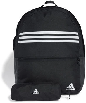 Adidas Classic Horizontal 3-Stripes Backpack (IZ1895 ) black/white