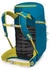 Osprey Jet 28L Kids blue spikemoss / lemongrass