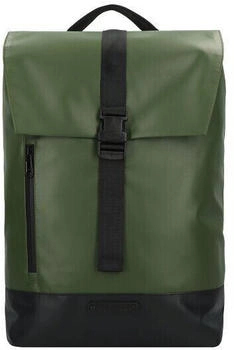 Greenburry Upcycled Tarpaulin Backpack (1184) olive/black
