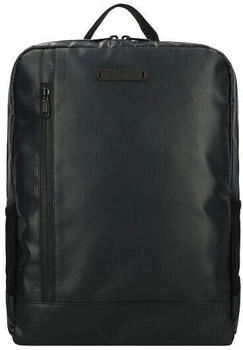 Greenburry Upcycled Tarpaulin Backpack (1180) black