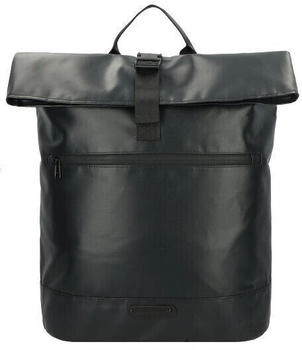 Greenburry Upcycled Tarpaulin Backpack (1182) black