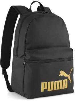 Puma Phase Backpack 44cm (091164-03) black/gold/no.1 logo