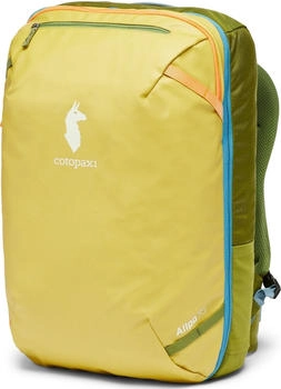 Cotopaxi Allpa 35L Travel Pack lemongrass and cedar