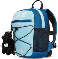 Mammut 2530-01550-50551, Mammut First Zip Kids 8l Kinder Rucksack-Blau-8, Kostenlose
