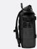 OAK25 Luminite Roll Top Backpack black