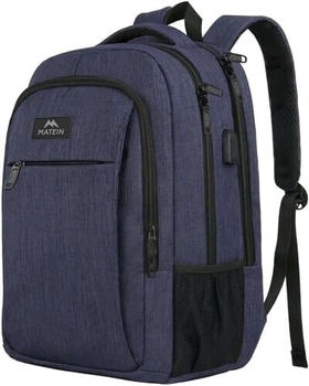 Matein Miassic 15.6 Inch Laptop Backpack Men's Waterproof