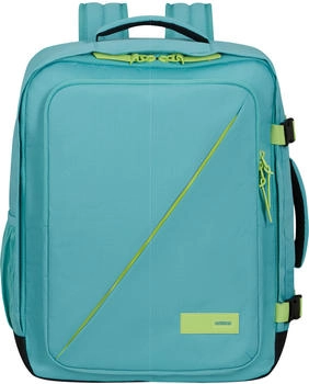 American Tourister Take2cabin Back Pack dusty turquoise/lime ( 149175-A647)