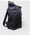 Sandqvist Icon Rolltop Backpack M multi black/navy