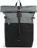 Sandqvist Icon Rolltop Backpack M multi dark with black leather