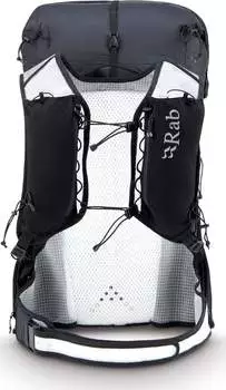 Rab Veil XP 30 (QAP-72) S black – Absoluter Wetterschutz durch wasserdichtes Design mit Rollverschluss