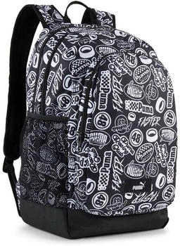 Puma Academy AOP Backpack (091150) puma black/turbo aop