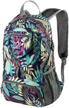 WATERFLY Daypack 20L (ONJ01) blue leaves