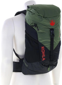 Kohla Active 22L bronze green/flame scarlet/caviar