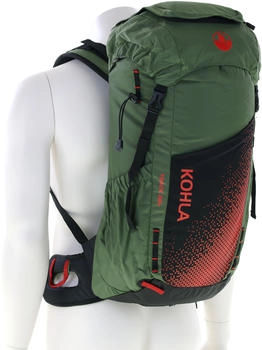 Kohla Track 28L+ bronze green/flame scarlet