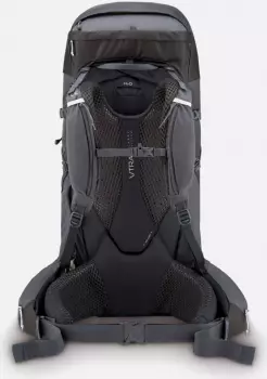 Rab Exion 55L anthracite/graphene – Durchdachtes Tragesystem entlastet Schultern und Rücken