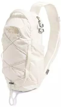 The North Face Borealis Sling Backpack (52UP) white dune/gravel