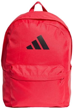 Adidas Classic Bars Backpack (IS7052) pure ruby/black