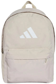 Adidas Classic Bars Backpack (JX8860) wonder aluminia/white