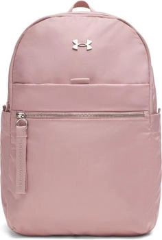 Under Armour Studio Campus Backpack (1384675) tourmaline pink/metallic silver