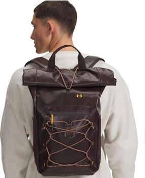 Under Armour UA Summit S Backpack kona brown/sierra taupe/squad orange