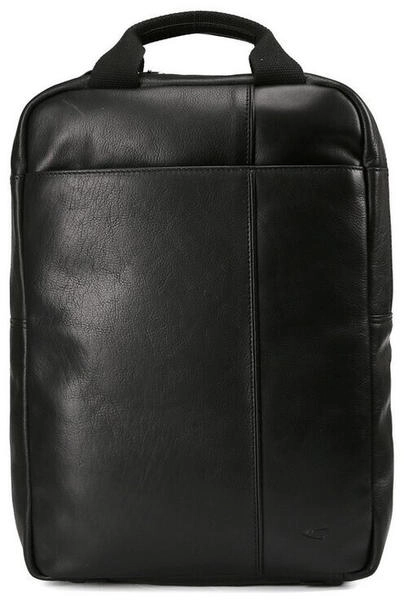 camel active Herren Echtleder Rucksack mit gepolstertem Laptopfach