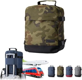BambiniWelt Travel Backpack 40 x 25 x 20 cm (BW-HR-0) camouflage/black