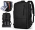 TAN.TOMI Travel Backpack 30-50L black