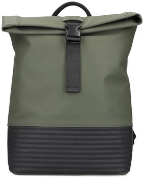 Rieker Kurierrucksack (H1426) black/khaki