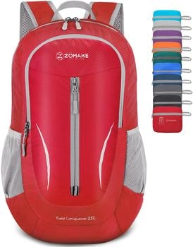 Zomake Foldable Backpack 25L (TM0100) red
