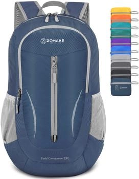 Zomake Foldable Backpack 25L (TM0100) navy blue