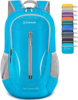 Zomake Foldable Backpack 25L (TM0100) light blue